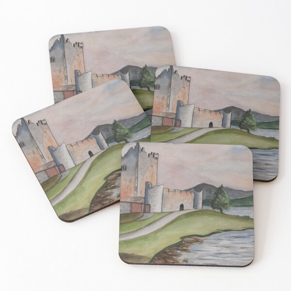 Item preview, Ross Castle, Killarney, Co. Kerry, Ireland. Watercolor on 30x40cm watercolor paper. designed and sold by crowleyronan123.