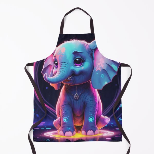 Item preview, Itty Bitty Elephant, Colorful Elephant, Bold color designed and sold by GlunmanStore.