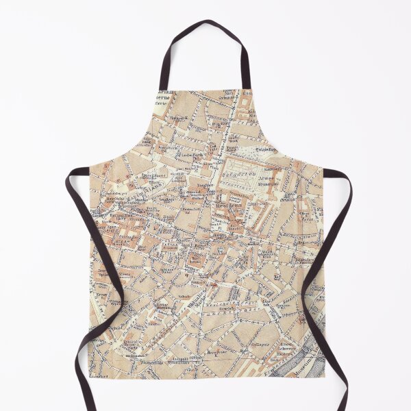 Item preview, Vintage Map of Munich Germany (1910) designed and sold by BravuraMedia.