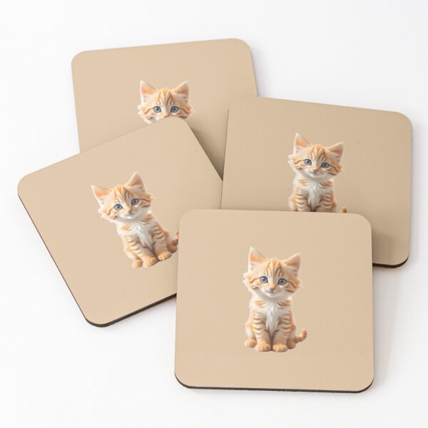 Item preview, Orange kitten designed and sold by Carrot-4Thought.
