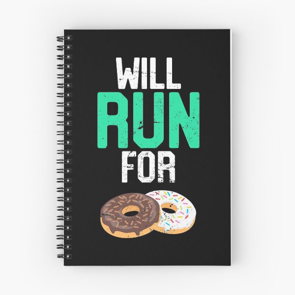 Item preview, Will Run For Donuts Funny Fitness T-Shirt, Donut Workout Gift designed and sold by 14thFloor.