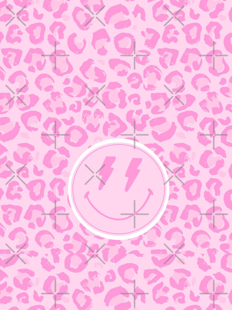 Pink Leopard Print Pattern Wallpaper - Preppy Aesthetic Wallpaper by  Aesthetic Wall Decor by SB Designs