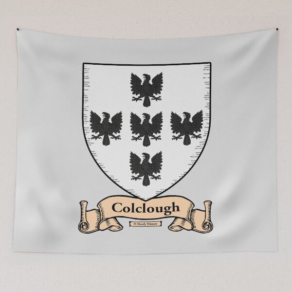Item preview, Colclough - Coat of Arms - Family Crest designed and sold by HandyHistory.