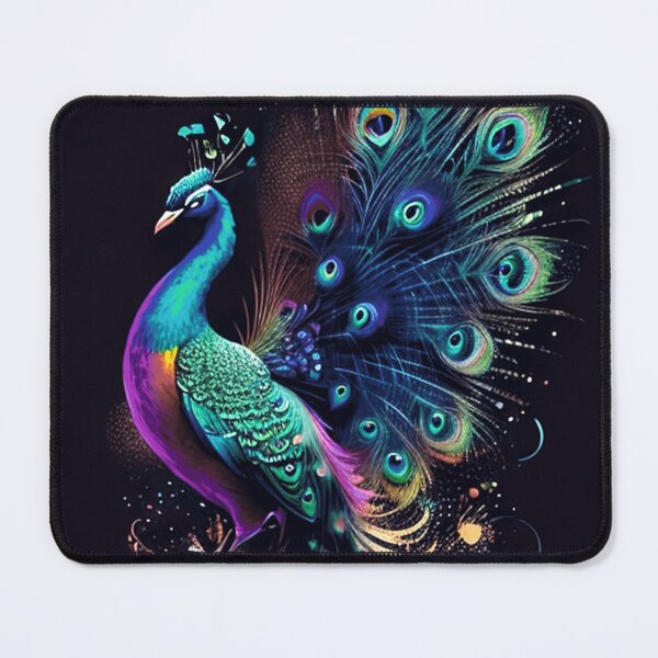 Item preview, Colorful peacock designed and sold by ArtfullMinds.