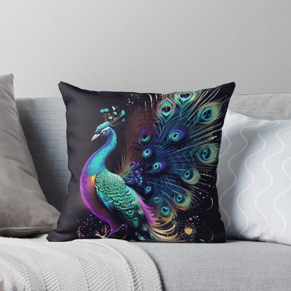 Item preview, Colorful peacock designed and sold by ArtfullMinds.