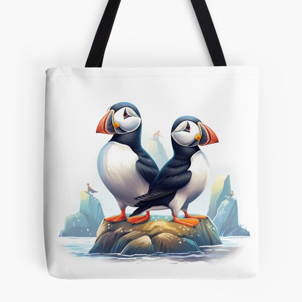 Item preview, Puffins of Iceland designed and sold by JUNIPERMOSS.
