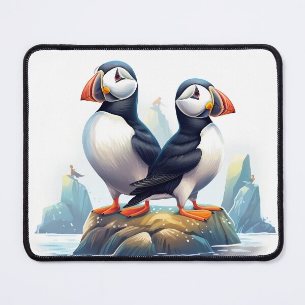 Item preview, Puffins of Iceland designed and sold by JUNIPERMOSS.