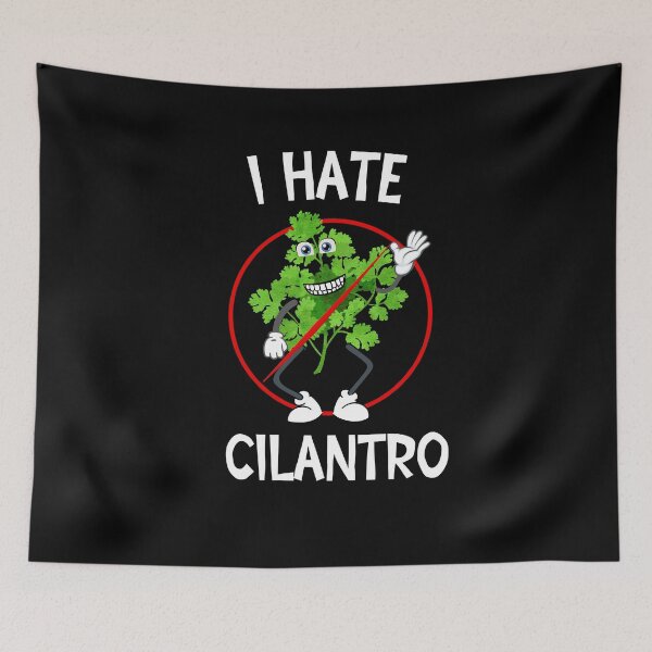 Item preview, I hate cilantro designed and sold by SunnyFunnyArt.
