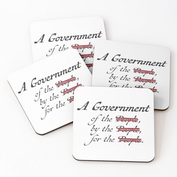 Item preview, Corporate Government designed and sold by HonestyTees.