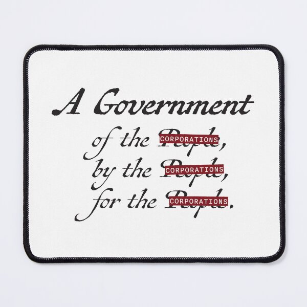 Item preview, Corporate Government designed and sold by HonestyTees.