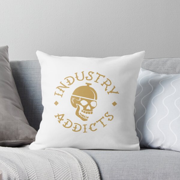 Item preview, Industry Addicts Skull w/round script designed and sold by IndustryAddicts.