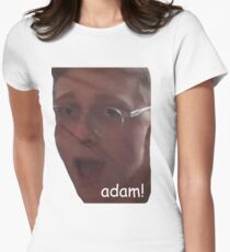 Adam-Rebe Tailliertes T-Shirt für Frauen