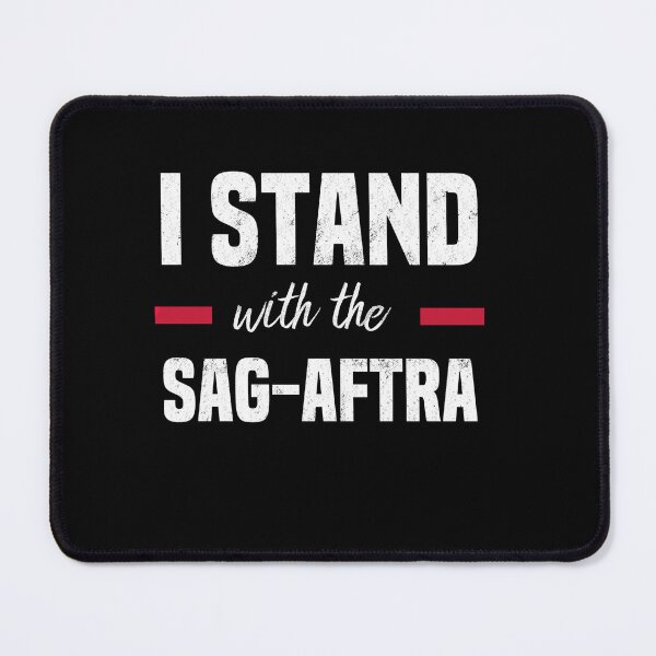 Item preview, I stand with the SAG-AFTRA , writers on strike designed and sold by mwebba2005.