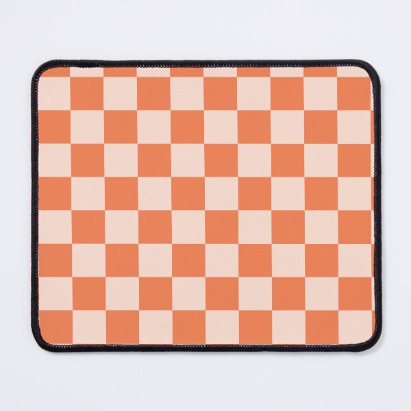 Item preview, Retro Orange Checkerboard Pattern designed and sold by BlossomNote.