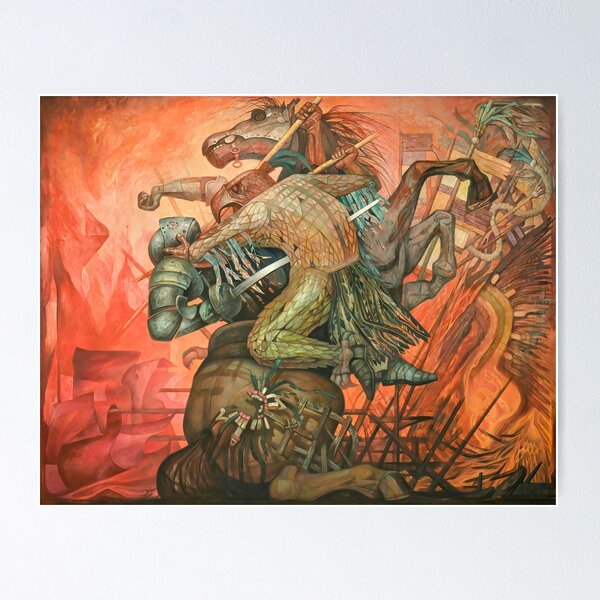 Item preview, The Fusion of Two Cultures, by Jorge González Camarena designed and sold by Gabriel S.