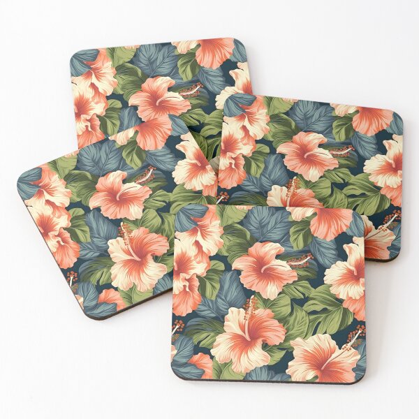 Item preview, Hibiscus Flowers Pattern 9 designed and sold by DigitalPatternx.