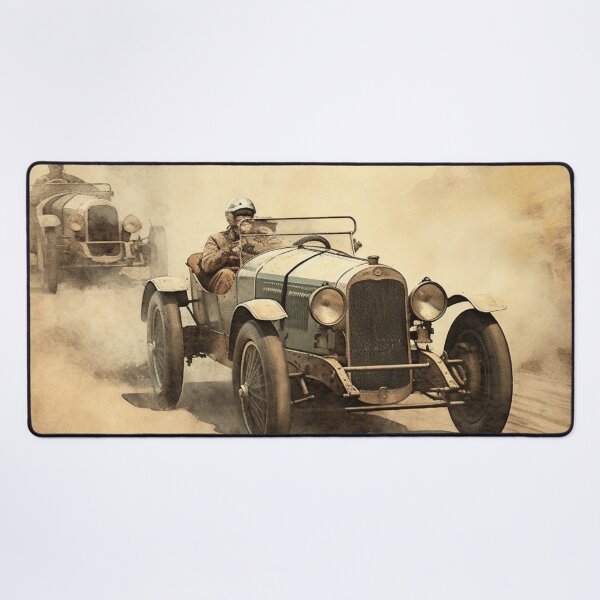 Item preview, A Vintage Car Race designed and sold by GoodOldVintage.