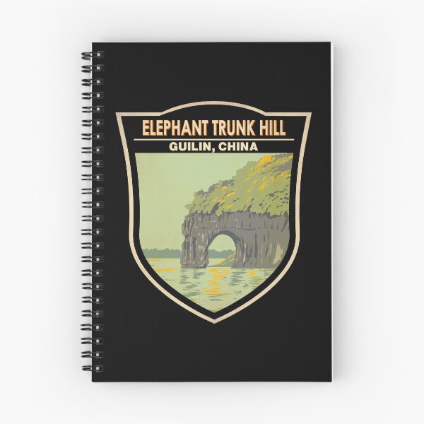 Item preview, Elephant Trunk Hill China Badge designed and sold by KrisSidDesigns.