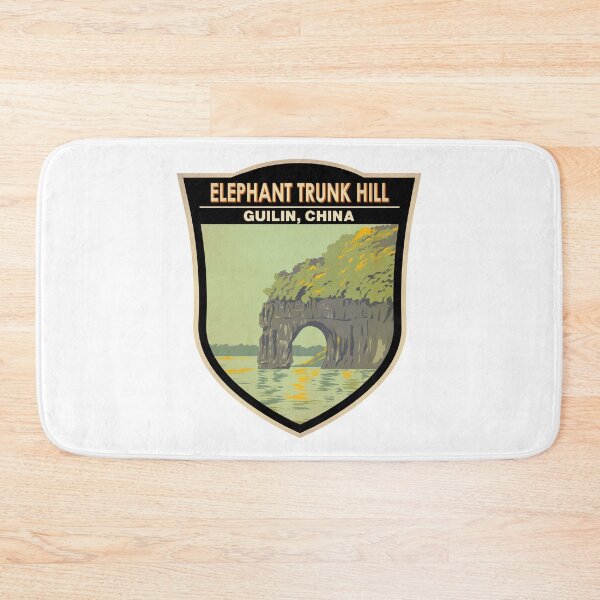 Item preview, Elephant Trunk Hill China Badge designed and sold by KrisSidDesigns.