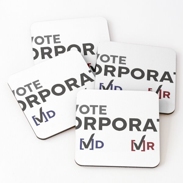 Item preview, Vote Corporate! designed and sold by HonestyTees.