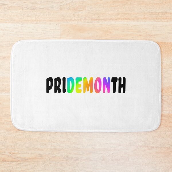 Item preview, PriDEMONth - Pride Month Demon Shirt designed and sold by Embyr Rose.