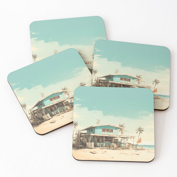 Item preview, A 1980s Beach Bar designed and sold by GoodOldVintage.