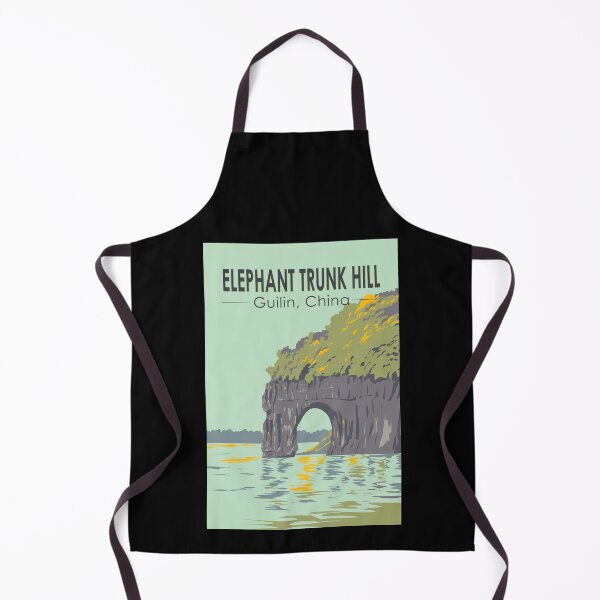 Item preview, Elephant Trunk Hill China Travel Art Vintage designed and sold by KrisSidDesigns.