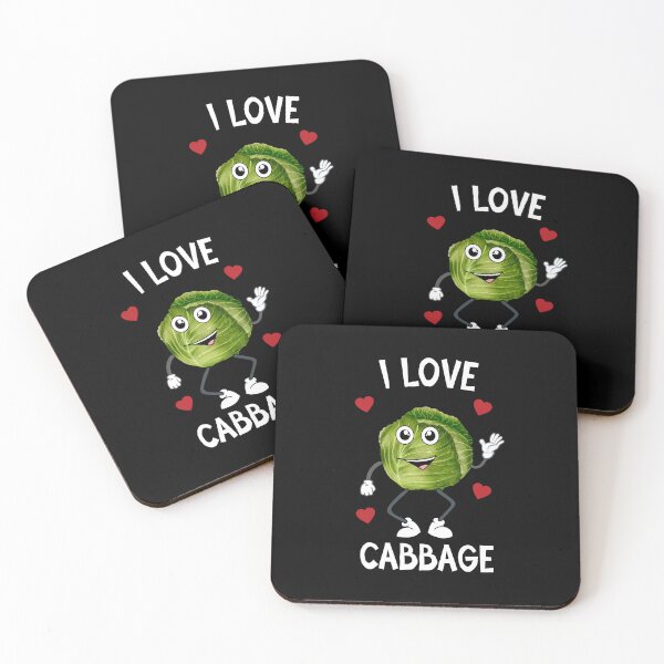 Item preview, I love cabbage designed and sold by SunnyFunnyArt.