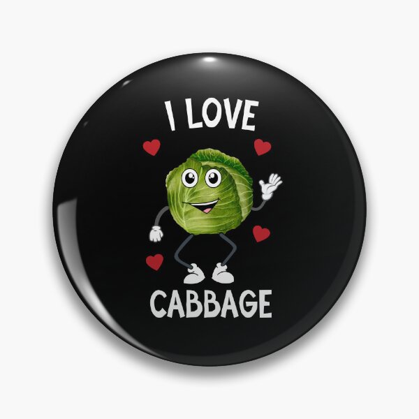 Item preview, I love cabbage designed and sold by SunnyFunnyArt.