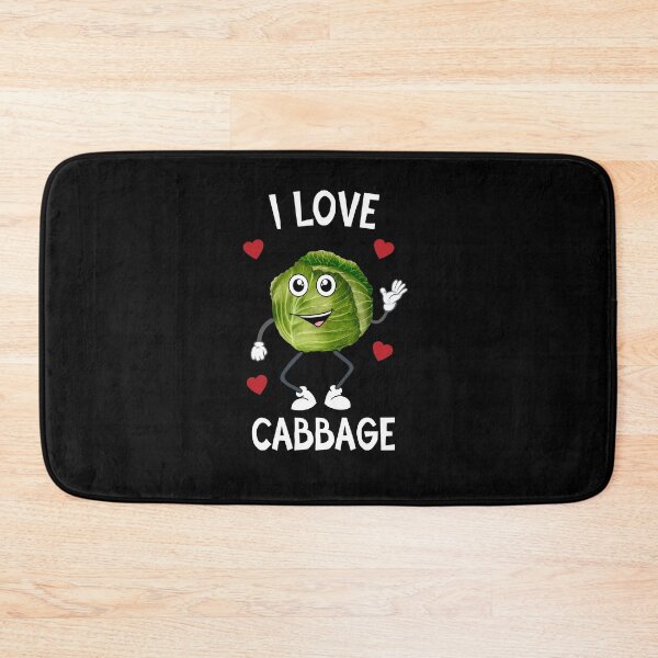 Item preview, I love cabbage designed and sold by SunnyFunnyArt.
