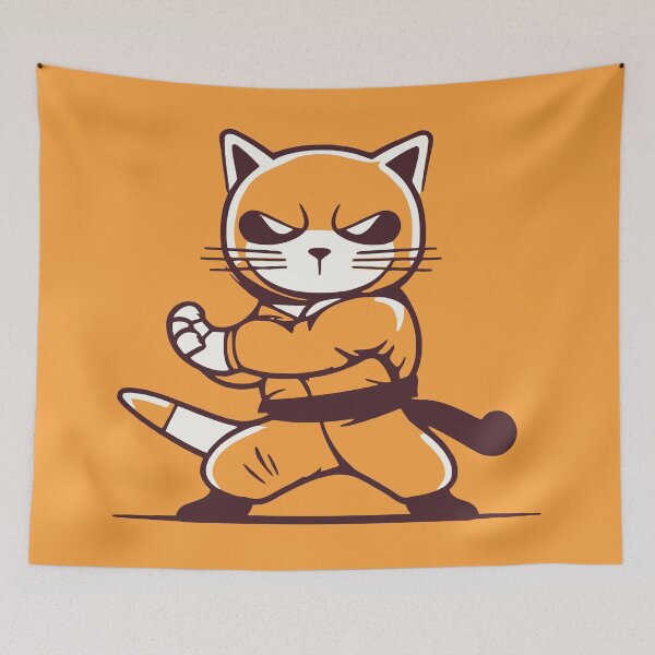 Item preview, Kung fu Cat designed and sold by Amir Faysal.