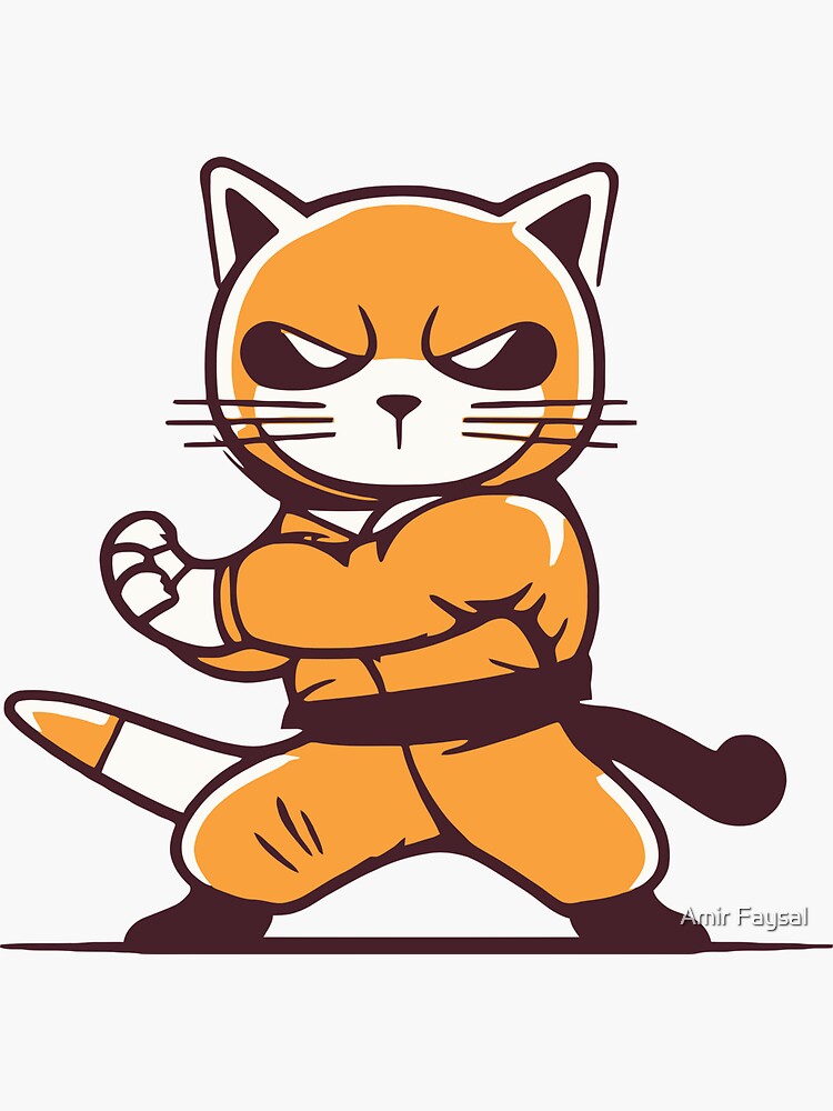 Kung fu Cat | Sticker