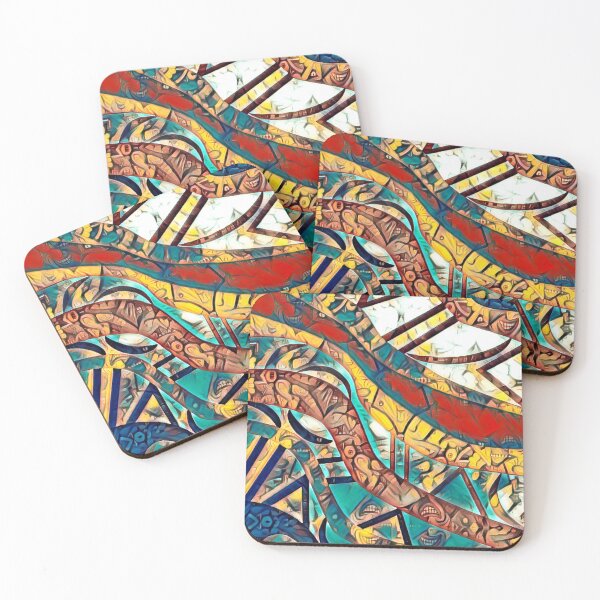 Item preview, Abstract play of colors_11 designed and sold by jumapa.