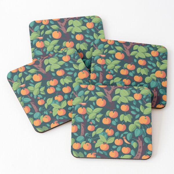 Item preview, Patrón de árbol frutal designed and sold by BeardyD.
