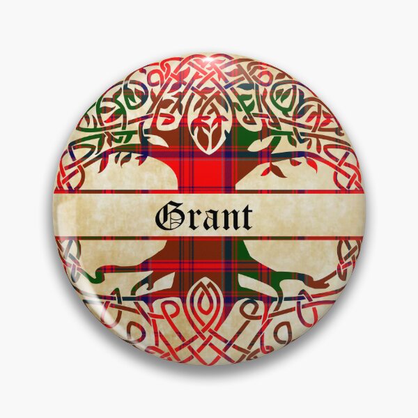 Item preview, Grant Tree of Life Clan Scottish Surname tartan designed and sold by BagTown Clans.