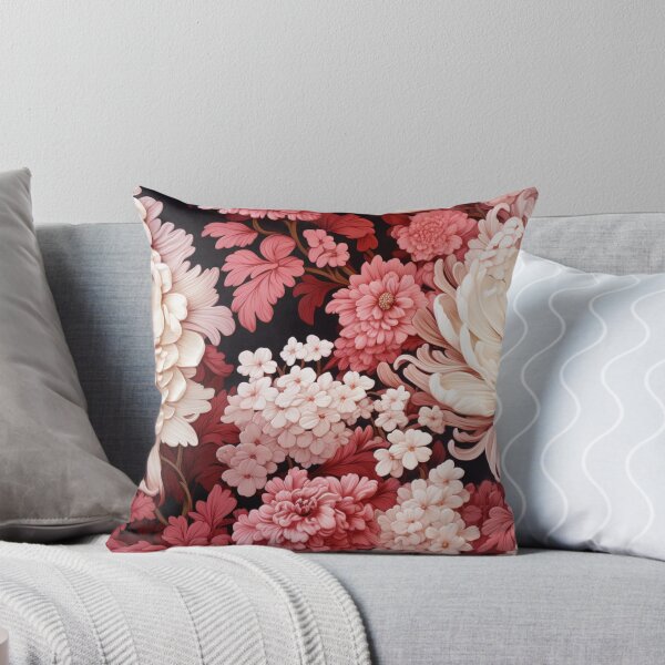 Item preview, Whispering Petals I: Ethereal Pink and Silver Floral Delicacy designed and sold by OurBarcode.