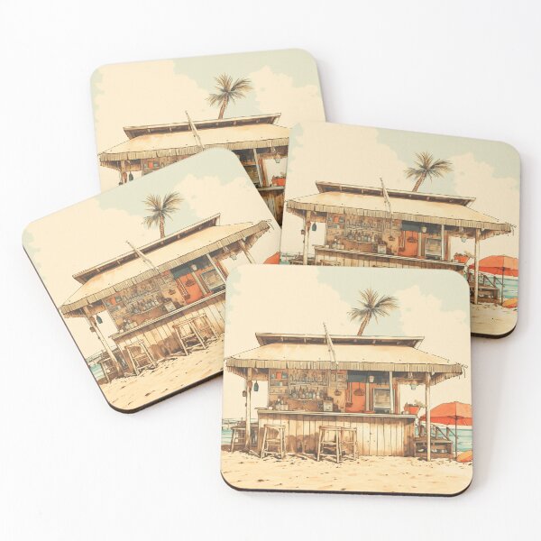 Item preview, A 1980s Beach Bar designed and sold by GoodOldVintage.
