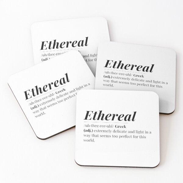 Item preview, Ethereal Word Definition  designed and sold by Feather n'  Ink.
