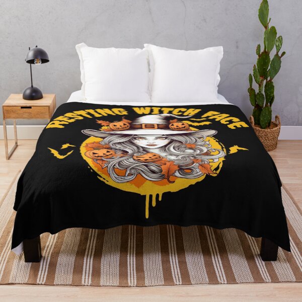 Item preview, Resting Witch Face: Spooky Chic: Unique Halloween Apparel and Decor designed and sold by DreamBlazeStu.