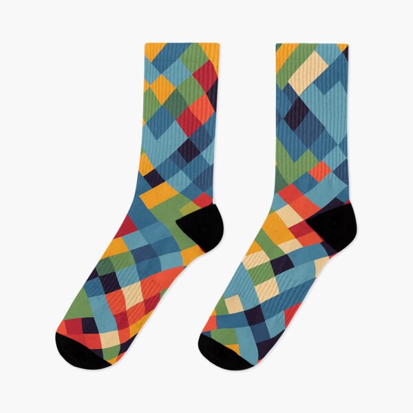 Item preview, Multi-colored Check pattern designed and sold by BeardyD.