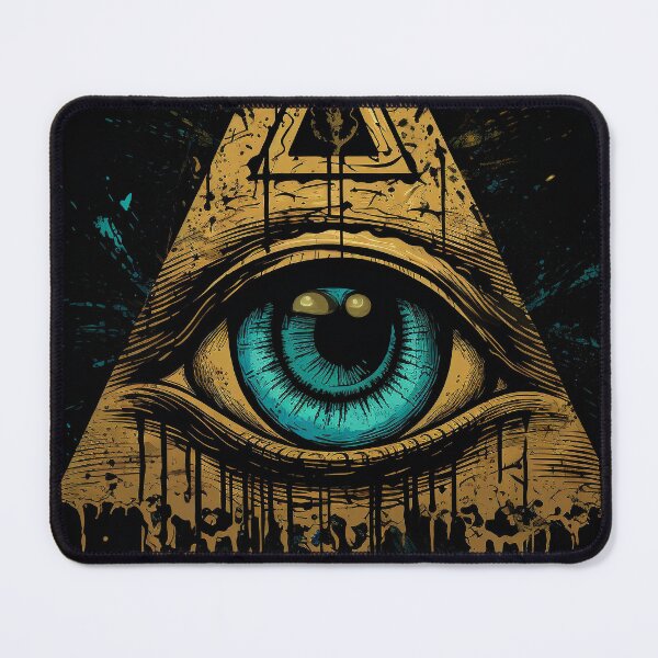Item preview, Illuminati Pyramid Splash Art designed and sold by SchellStation.