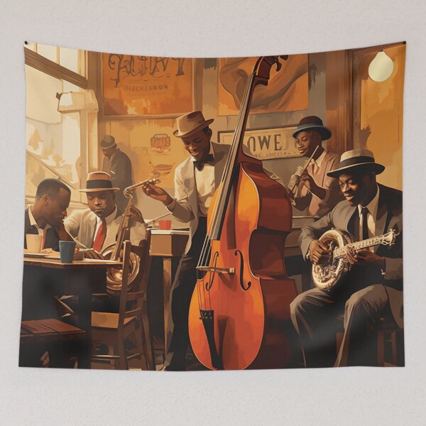 Item preview, A 1960s Jazz Band designed and sold by GoodOldVintage.