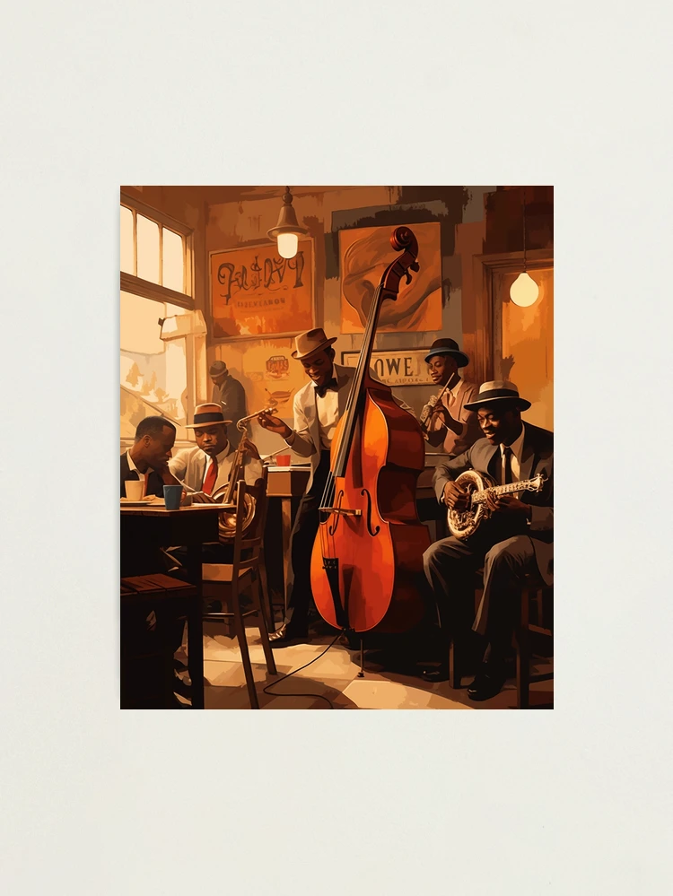 A 1960s Jazz Band | Photographic Print