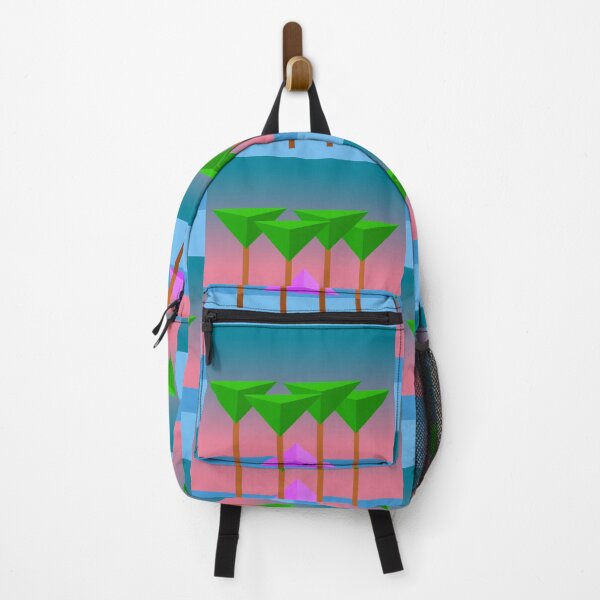 Item preview, Abstract Illustration - Surreal Vaporwave Beach designed and sold by MusicArtAndGrind.