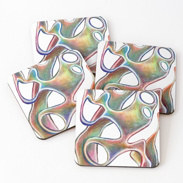 Item preview, rainbow blobs designed and sold by v3r9n1c4.