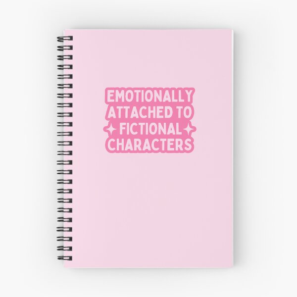 Item preview, emotionally attached to fictional characters - cute pink designed and sold by catdiasart.