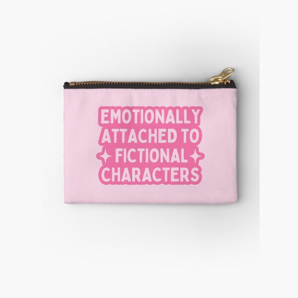 Item preview, emotionally attached to fictional characters - cute pink designed and sold by catdiasart.