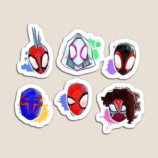 Item preview, Spider-verse Spider-people designed and sold by Phinnium.