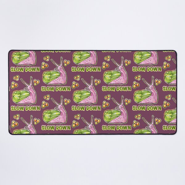 Item preview, Slow down, cute snail and flowers design designed and sold by weilertsen.