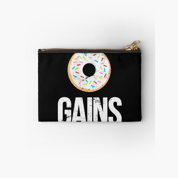 Item preview, Donut Gains T-Shirt, Funny Doughnut Workout Hooded Sweatshirt designed and sold by 14thFloor.
